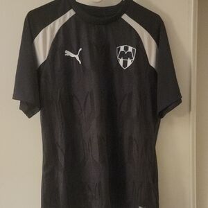 Puma Men's Black and White Jersey